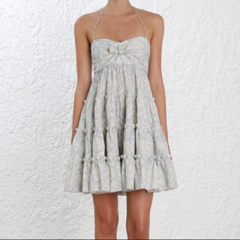 Zimmermann Helm Tier Dress